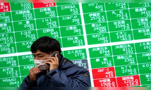 Asian shares edged higher along with US equity