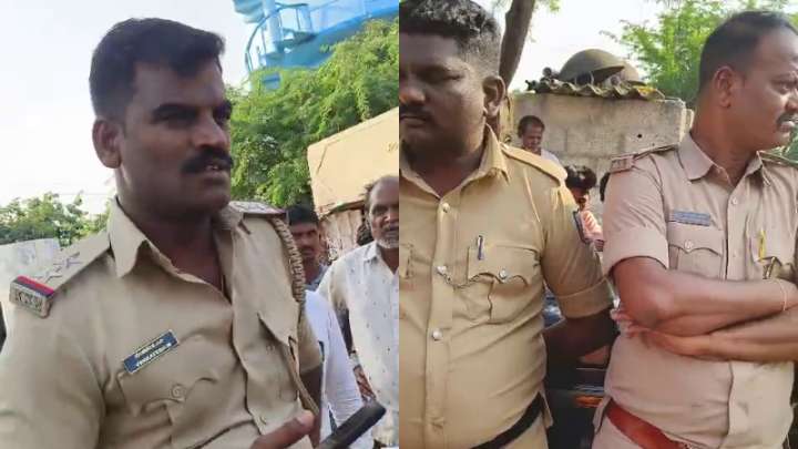 Police team attacked in Lingasugur village, one arrested