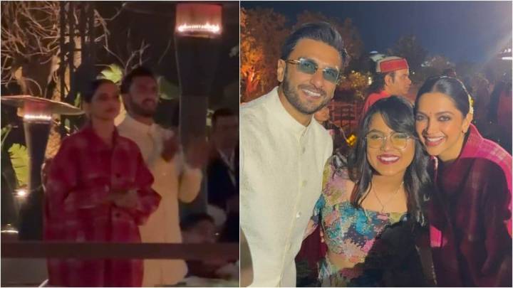 Deepika Padukone And Ranveer Singh Enjoy Musical Evening In Gujarat; Aamir Khan, MS Dhoni Join