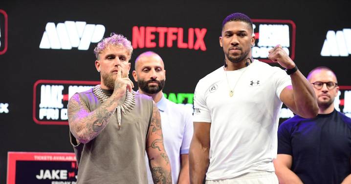 Anthony Joshua rejects Tyson Fury offer for Jake Paul fight