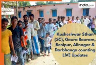 Bihar Assembly Election 2025 LIVE: BJP's Sanjay Saraogi leading in Darbhanga