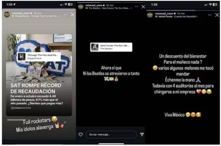 Natanael Cano confronta al SAT por el implacable cobro de sus impuestos: “Échenme la mano”