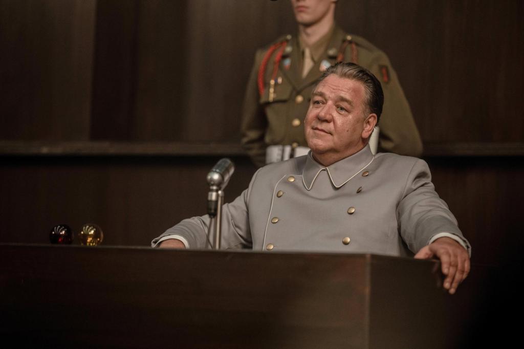 Movie Review: Crowe, Malek face off in Nazi trial drama ‘Nuremberg’