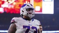 Dion Dawkins, Josh Palmer miss practice for Bills
