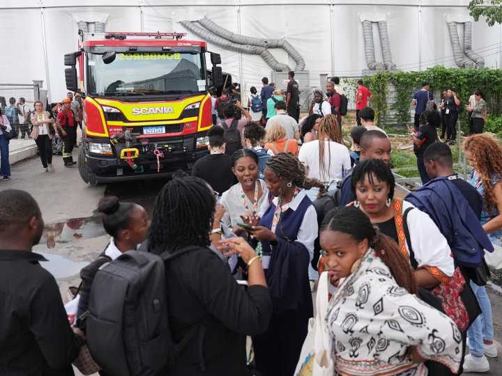 COP30 attendees in Brazil forced to evacuate pavilion following fire