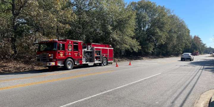 Old Waynesboro Road smoke draws law enforcement