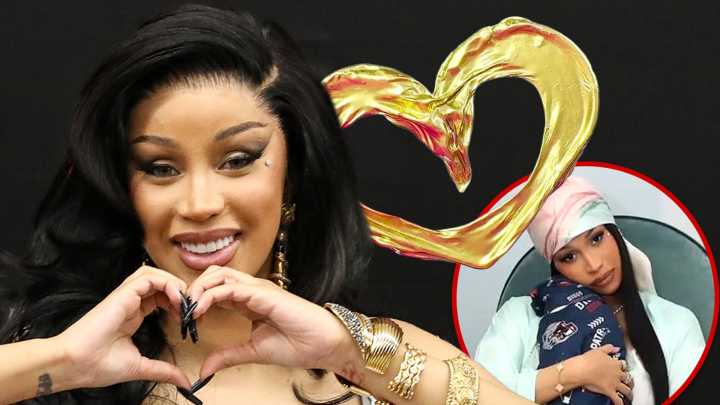 Cardi B Transforms Her Newborn's Umbilical Cord Into Gold Pendant