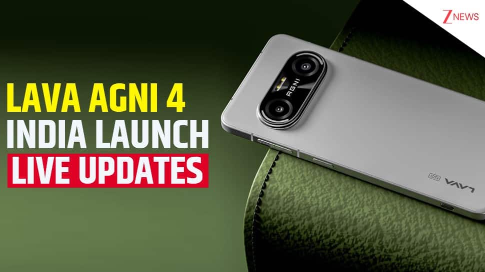 Lava Agni 4 India Launch Today Live Updates: Check Display, Battery, Camera, Processor, Price And Other Features