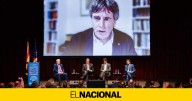 La reivindicación del catalanismo une a Montilla, Mas, Puigdemont y Aragonès en un acto de la JNC