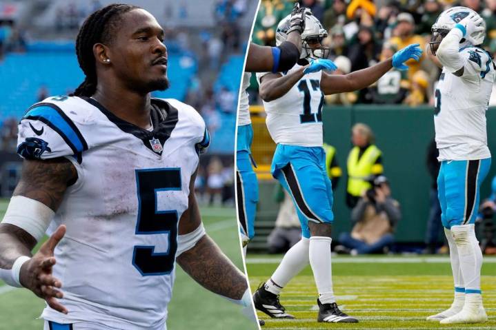 Panthers' Rico Dowdle turns ‘two-pump' celebration fine into something greater
