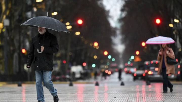 Fin de semana inestable en el AMBA: pronostican lluvias y descenso de temperatura