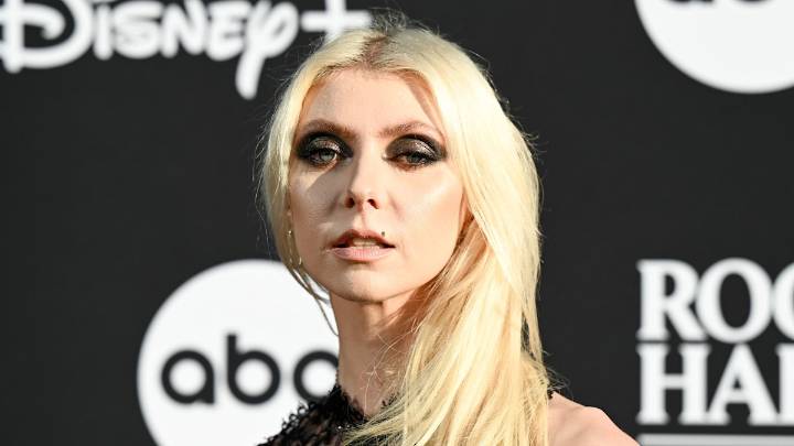 Taylor Momsen goes full rock and roll with 'naked dress' trend in entirely sheer black lace gown