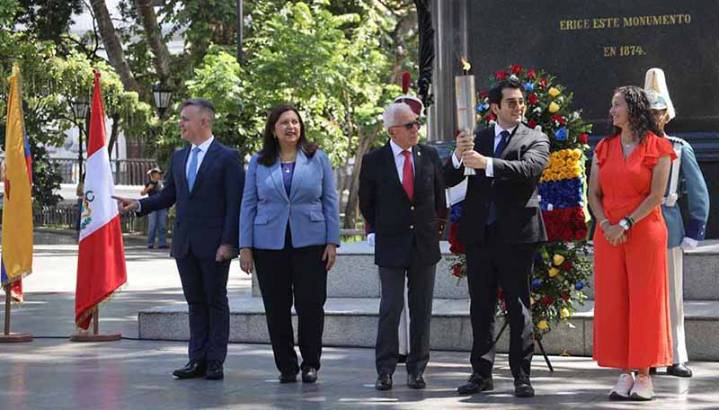 Venezuela: Arde llama de XX Juegos Bolivarianos Ayacucho