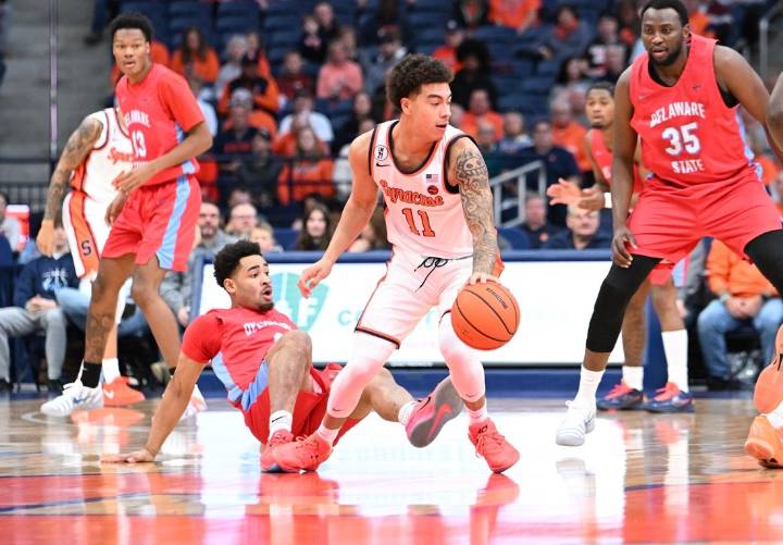 Deadspin | Syracuse destroys Delaware State in lopsided victory