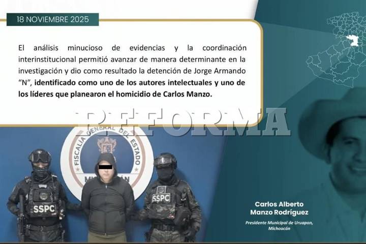 Niega 'El Licenciado' homicidio de Manzo; acusa tortura