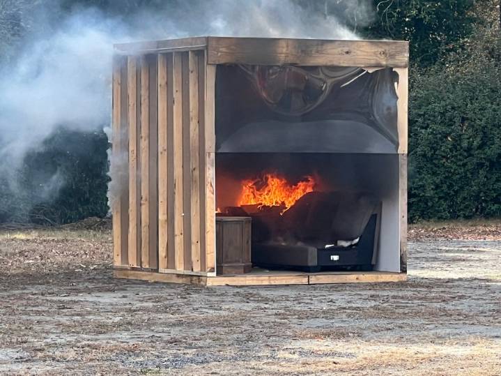 Belton Elementary students face the heat with fire safety demo