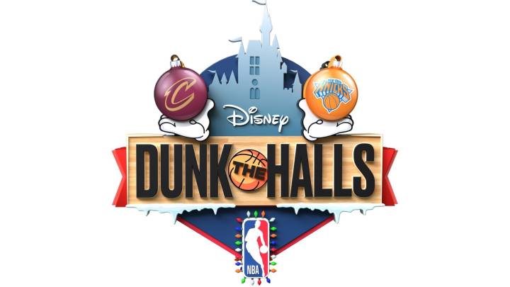Disney, ESPN and the NBA present: Dunk the Halls, the live animated Cavs vs. Knicks on Christmas Day