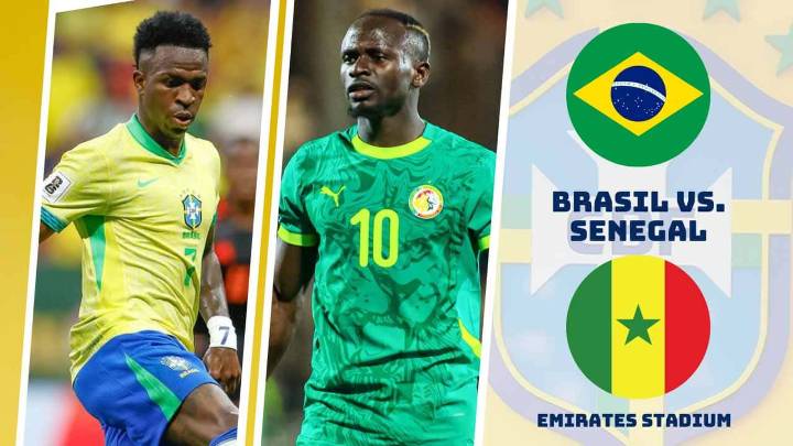 Dónde ver EN VIVO Brasil vs Senegal: amistoso rumbo al Mundial 2026 en TV y ONLINE