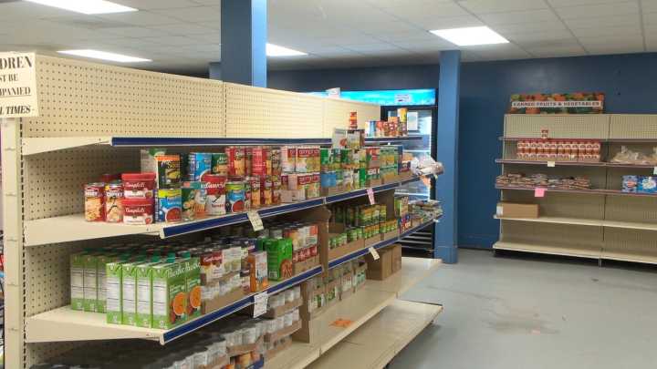 Local food pantries face record lines and low supplies