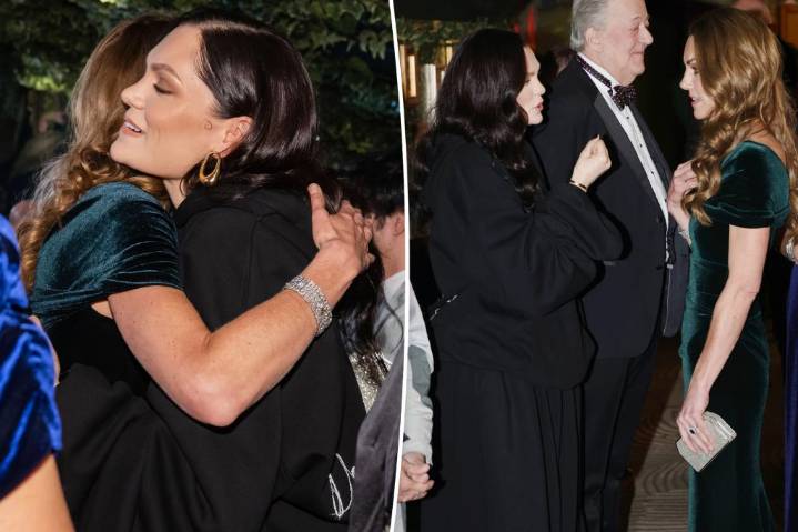 Kate Middleton, Jessie J share emotional hug over cancer journeys