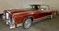 The 1978 Lincoln Continental Town Coupe was a relatively rare car