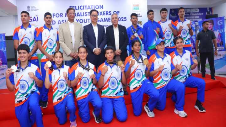 BFI felicitates Indian boxers for landmark performance at Asian Youth Games in Bahrain