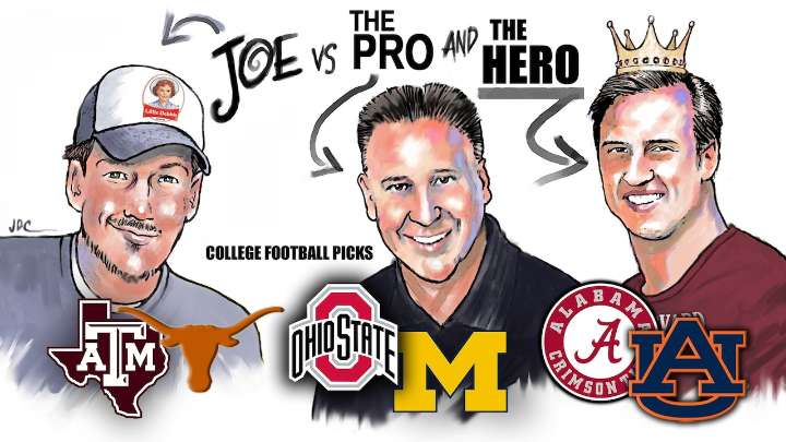 Rivalry Week picks are in for Joe vs. the and the Hero