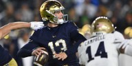 No. 10 Notre Dame dominates Navy 49