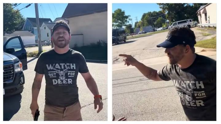 ‘A Brilliant Karen Move!’: Black Man Flips the Script on White Racist Who Pulled a Gun Over a Parked Truck