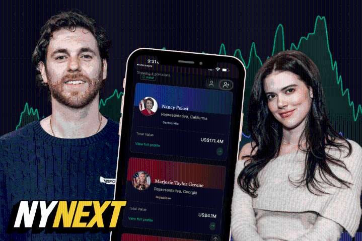 ‘She’s up 200%’: The app exposing Congress’s mystery market wins (Video)