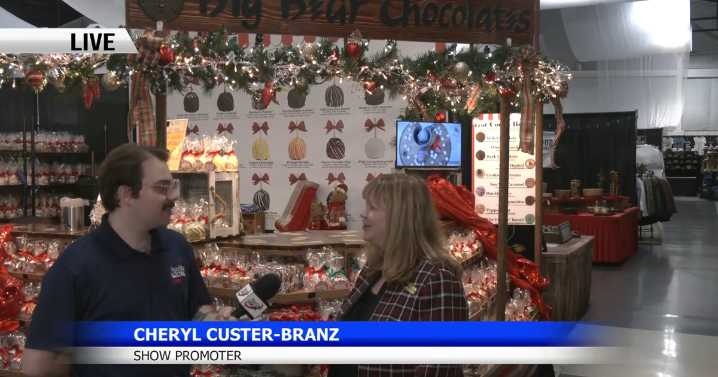 Over 150 booths and faces new and old at Custer's Christmas Arts and Crafts Show