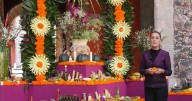 VIDEO | Sheinbaum dedica ofrenda de Día de Muertos a las mujeres indígenas