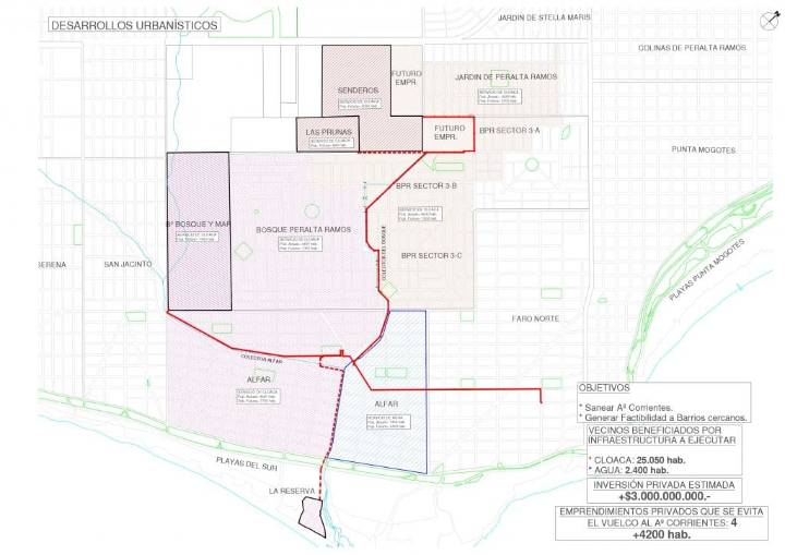 OSSE firmó convenios que benefician a 25.000 vecinos y minimizan el impacto sobre el arroyo Corrientes
