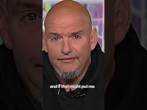 John Fetterman says 'no one really' running the Democratic party #shorts