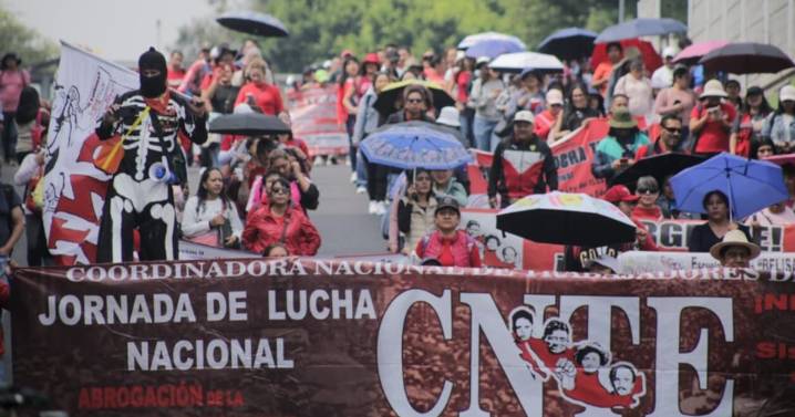CNTE alista nuevo paro nacional y plantón en CDMX