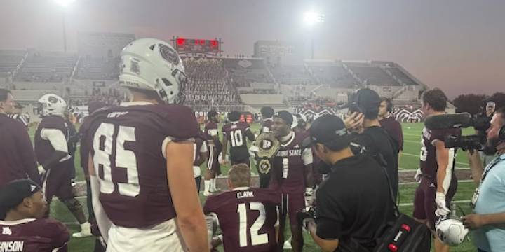 Jacob Clark’s 4 TD passes lead Missouri State to its fifth straight win, over UTEP
