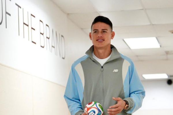 El colombiano James Rodríguez no continuará en el León