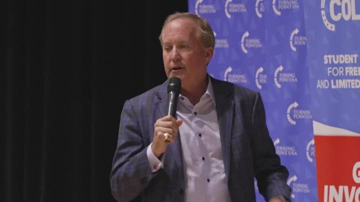 Paxton speaks at Turning Point USA event on UNT campus