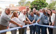 Sastre encabezó la inauguración de "Los Juncos", el nuevo espacio de medicina integral