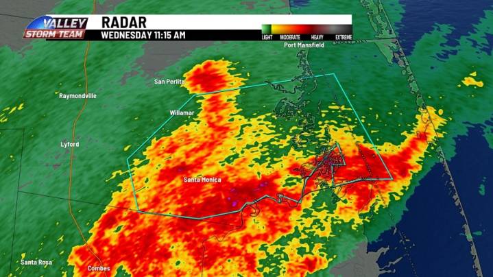 National Weather Service issues Flash Flood Warning for areas of Southeast Willacy County until 1:45 p.m.