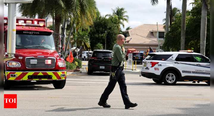 Small plane carrying hurricane aid to Jamaica crashes into Florida pond minutes after takeoff; 'No victims found,' say authorities