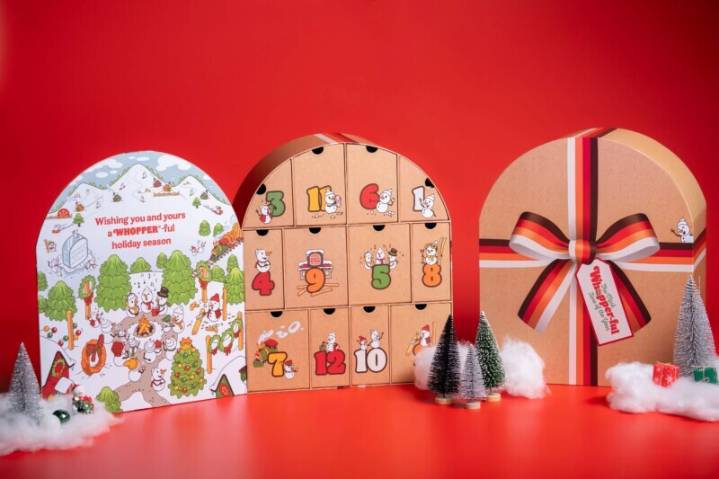 Burger King Offers New Limited-Edition Advent Calendar