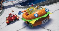 Sonic Racing: CrossWorlds se sumerge en Fondo de Bikini con Bob Esponja abordo