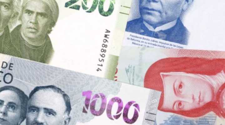 Peso mexicano inicia la semana con ganancias contra el dólar; mejora sentimiento en el mercado