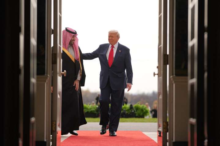 After years away from Washington, Saudi crown prince gets warm embrace from Trump, US business