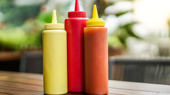 A Simple Dollar Tree Find Makes A Great Home For Condiments