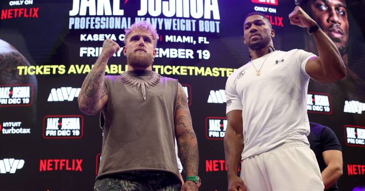 Jake Paul told Anthony Joshua fight will be cancelled immediately