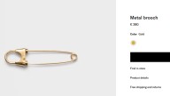 After Rs 1.2 lakh ‘Kolhapuri’ sandals, Prada sparks outrage for selling a safety pin for over Rs 38,000