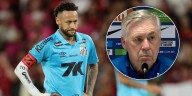 El ultimátum de Ancelotti a Neymar para jugar el Mundial con la selección de Brasil: “Tiene seis meses”