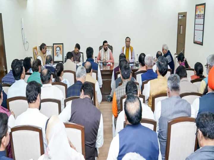 Haryana CM Nayab Singh Saini holds key meeting